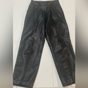 Leather Pants High Waisted Georgetown Leather sz 9/10
